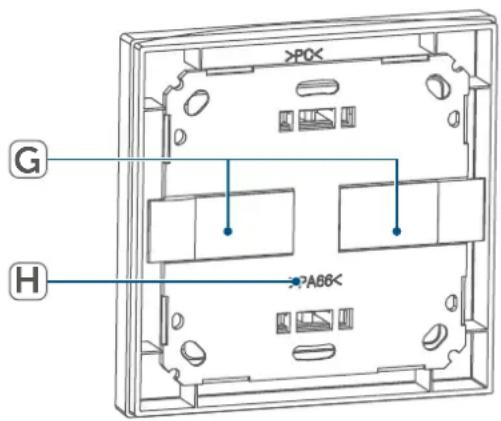 Homematic IP HmIP-WTH-A - Montage de la bande adhésive - 2