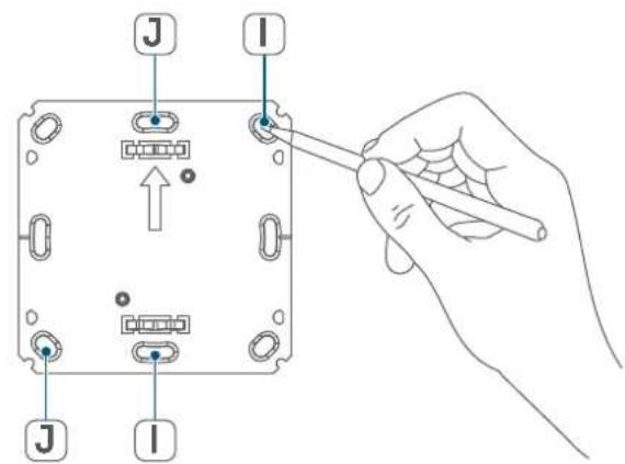 Homematic IP HmIP-WTH-A - Montage met schroeven - 2
