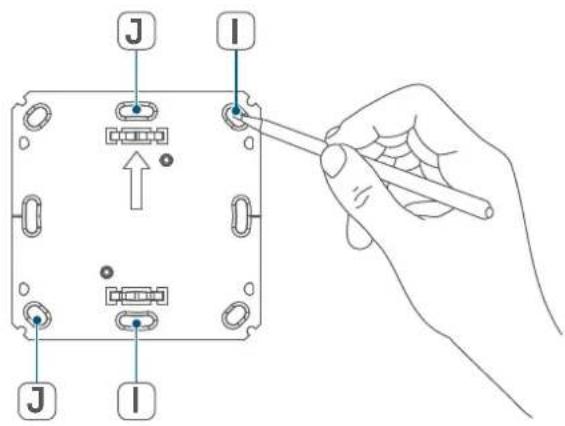 Homematic IP HmIP-WTH-A - Montaje con tornillos - 2