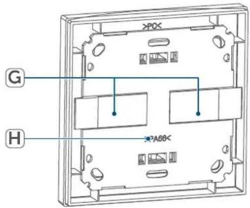 Homematic IP HmIP-WTH-A - Adhesive strip mounting - 2