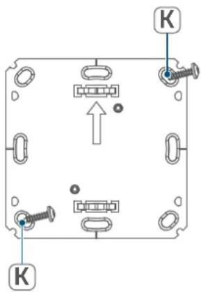 Homematic IP HmIP-WTH-A - Montaggio con viti - 4