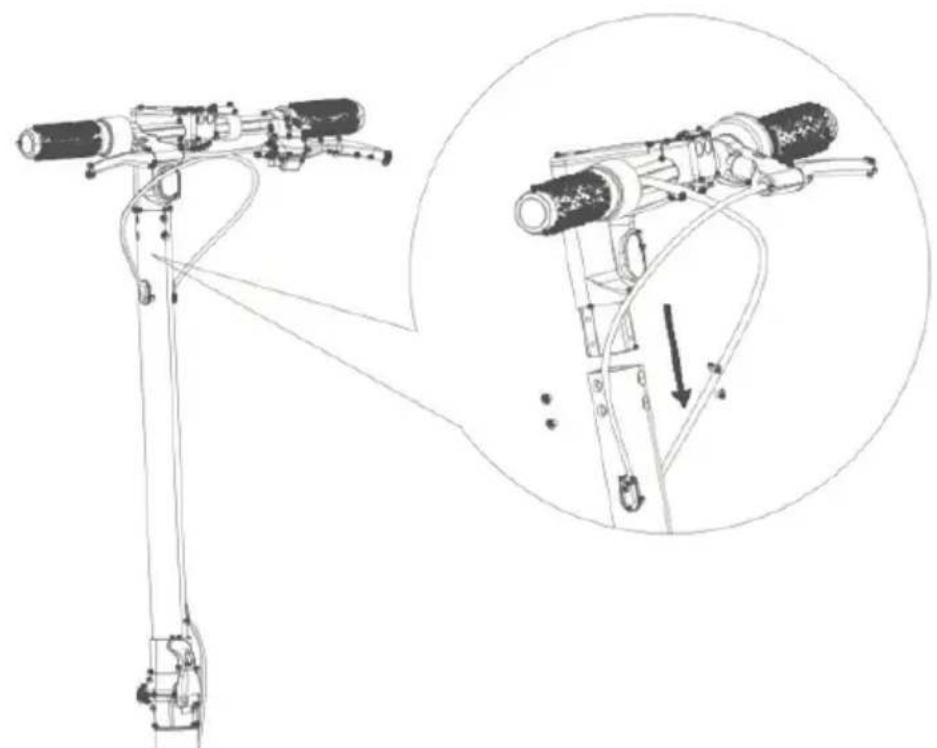 EMG Velociptor Street ES 120EW STREET - INSTALLATION OF THE HANDLEBAR - 1