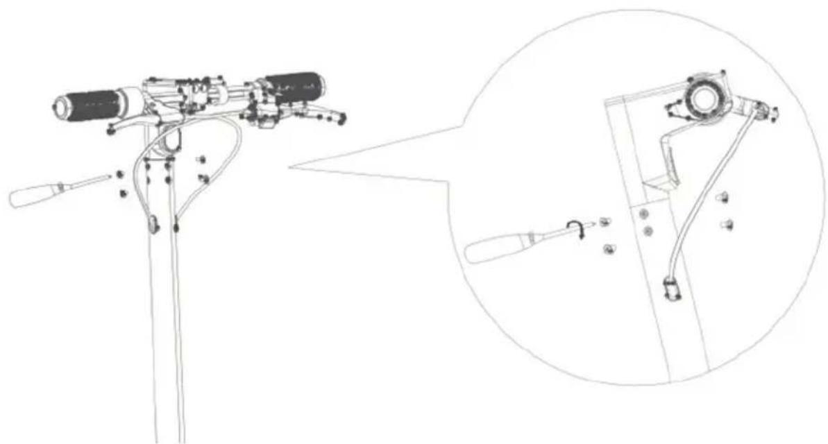 EMG Velociptor Street ES 120EW STREET - INSTALLAZIONE DEL MANUBRIO - 2