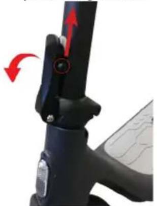 EMG Velociptor Hero ES 108 EW HERO - Comment plier le trottinette - 1