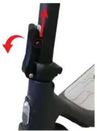 EMG Velociptor Hero ES 108 EW HERO - Folding the scooter - 1