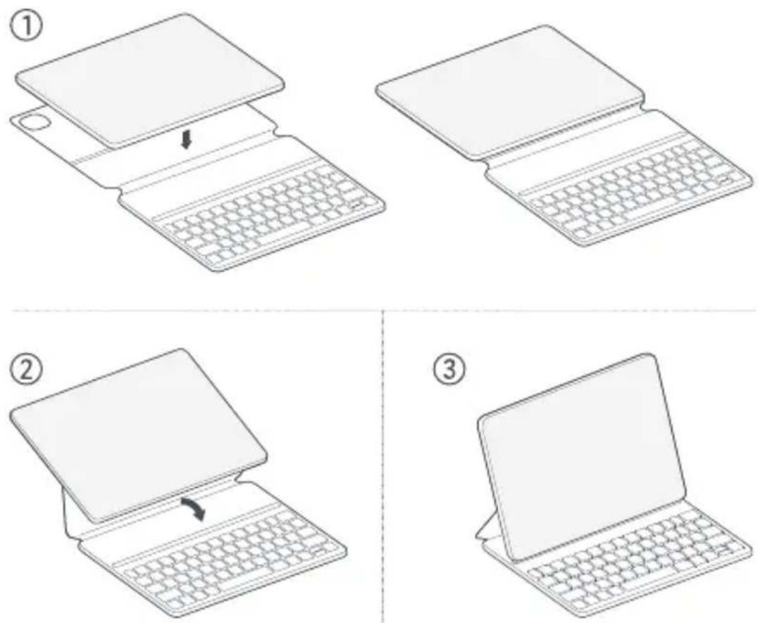 Xiaomi Pad 6 Keyboard - Xiaomi Pad 6 Keyboard ürününü tercih ettiğiniz için teşekkür ederiz - 1