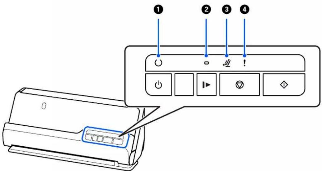 EPSON DS-C490 - Voyants - 1