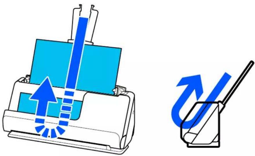 EPSON DS-C490 - Position verticale de la trajectoire - 1
