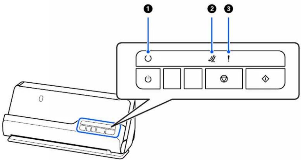 EPSON DS-C330 - Voyants - 1