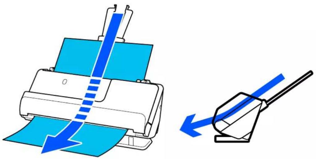 EPSON DS-C330 - Position droite de la trajectory - 1