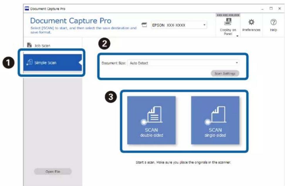 EPSON DS-C330 - Effectuer une numérisation simple - 2