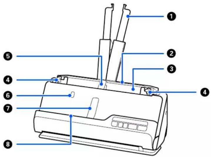 EPSON DS-C330 - Noms et fonctions des éléments - 1