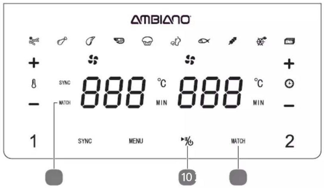 Ambiano GT-DAF-01 - Funzione MATCH - 2