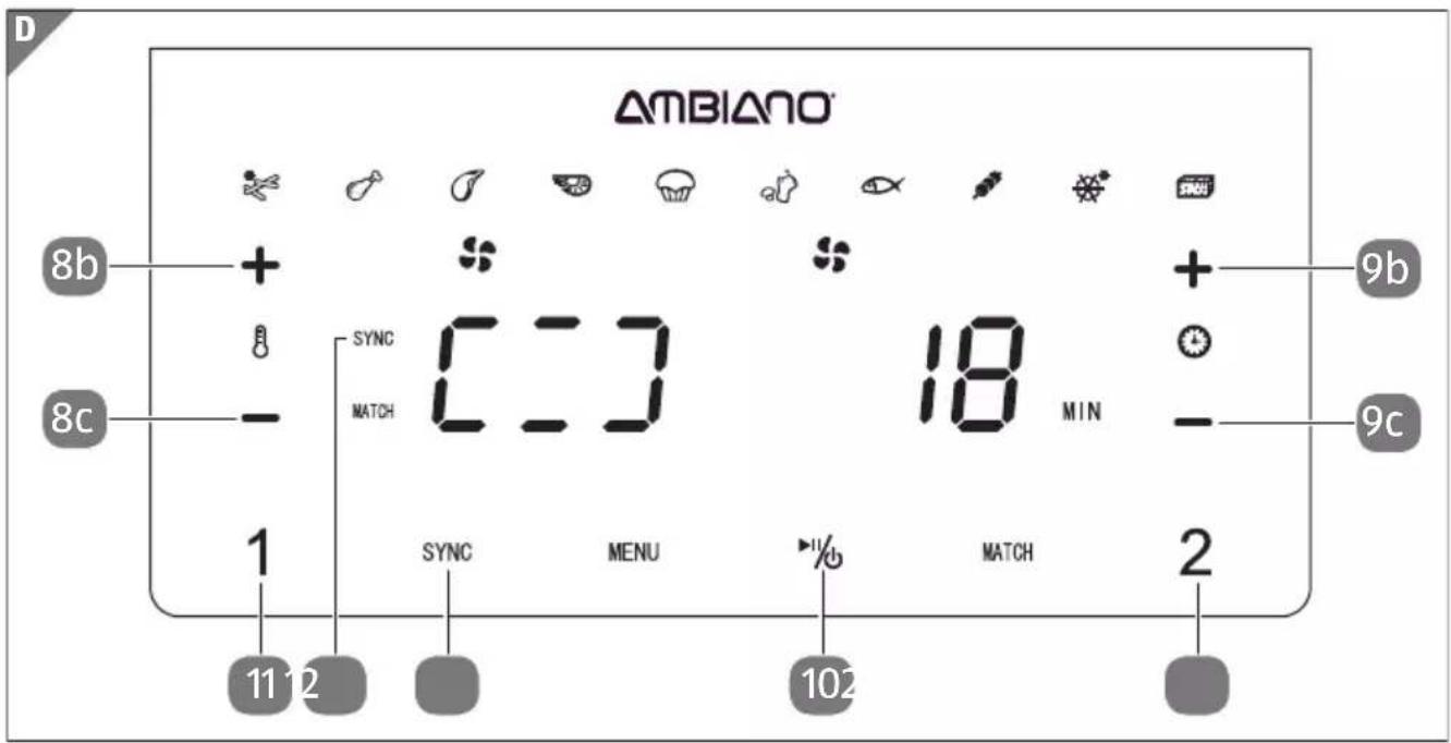 Ambiano GT-DAF-01 - SYNC-Funktion - 2