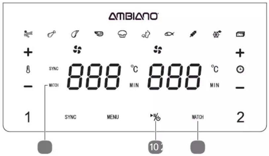Ambiano GT-DAF-01 - Fonction MATCH - 2