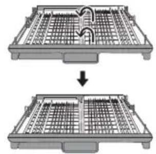 THOMSON TDW6045WH - Charger le panier à couverts - 5