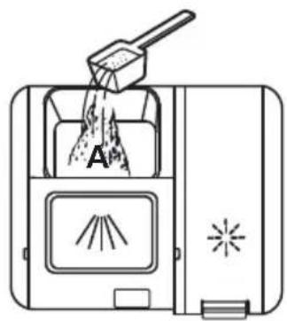THOMSON TDW6045WH - Remplissage du distributeur de détergent - 2