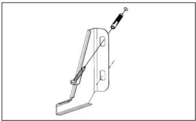 THOMSON TMMP62.3+1X - Montage de la fixation anti basculement - 2