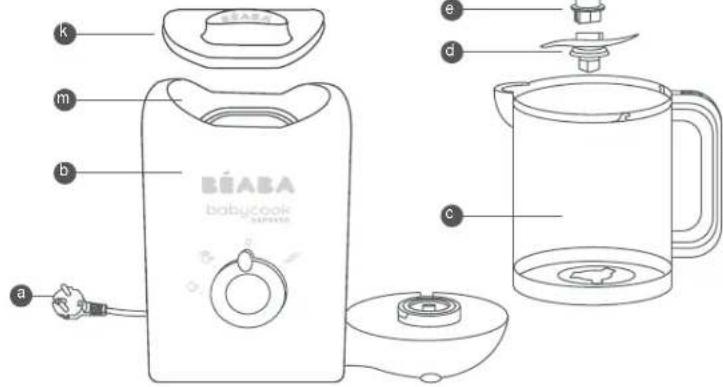 BEABA Babycook Express - СОХРАНИТЕ ЭТУ ИНСТРУКЦИЮ. - 1
