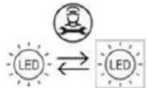 LA SOMMELIERE LSBU51X1 - Sustitución de la LÁMPARA de iluminación - 1