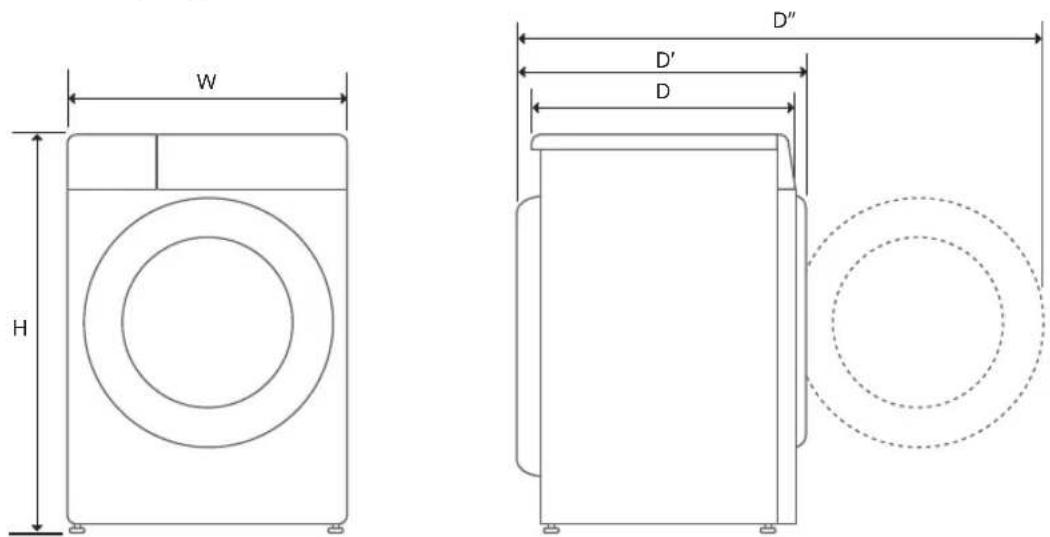 LG F174V71WSTA - Vue avant - 6