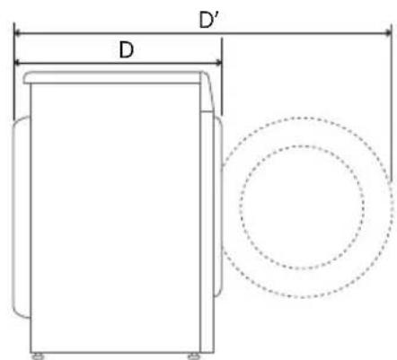 LG F51P12B - Dimensions (mm) - 2