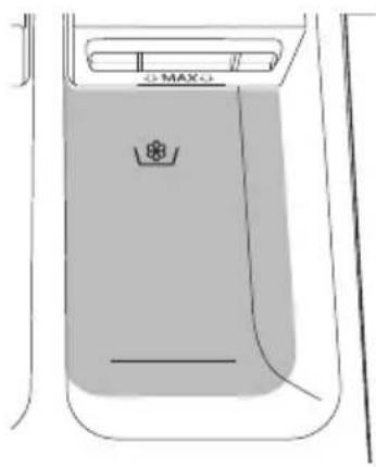 LG F51P12B - Compartiment d'assouplissant textile - 1