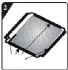 THOMSON THWD96140DGAD - ■ Het apparaat waterpas stellen - 3