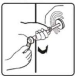 THOMSON THWD96140DGAD - ■ Removing transit bolts - 1