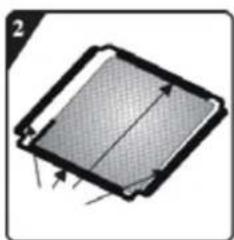 THOMSON THWD96140DGAD - ■ Installing the bottom cover - 3