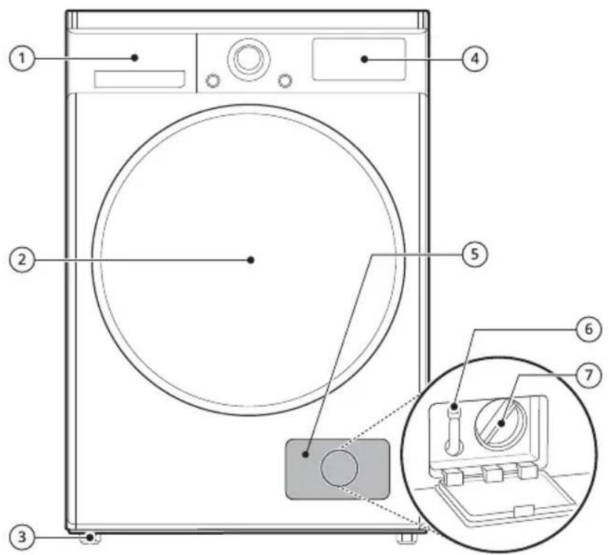 LG F94V52IXA - Vue avant - 1