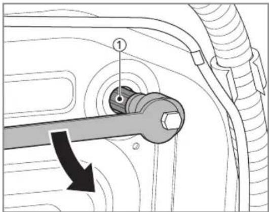 LG F14V72BSTA - Retrait des assemblages de boulons de transport - 2