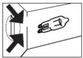 Orima OR-543-W - Type de lampe G9 - 2