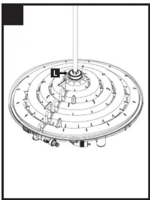 HOZELOCK 100-100-213 - Outdoor Solar Heated Shower - 24