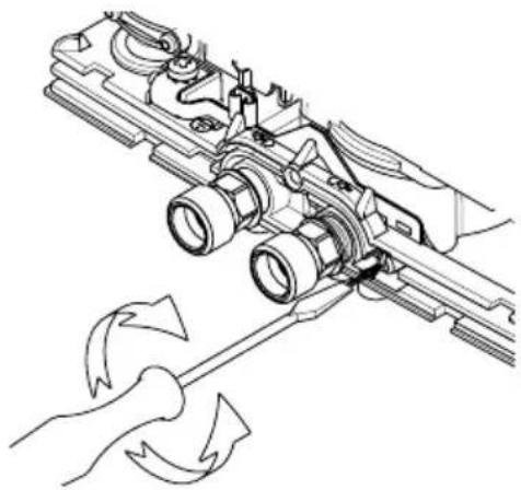 Clage MCX 3 - Zwiększanie natężenia przepływu: - 1