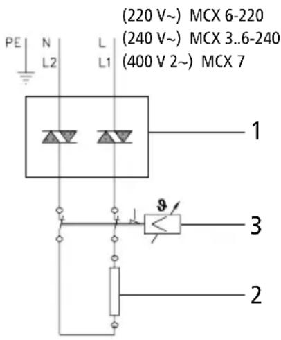 Clage MCX 3 - Electrical connection - 1