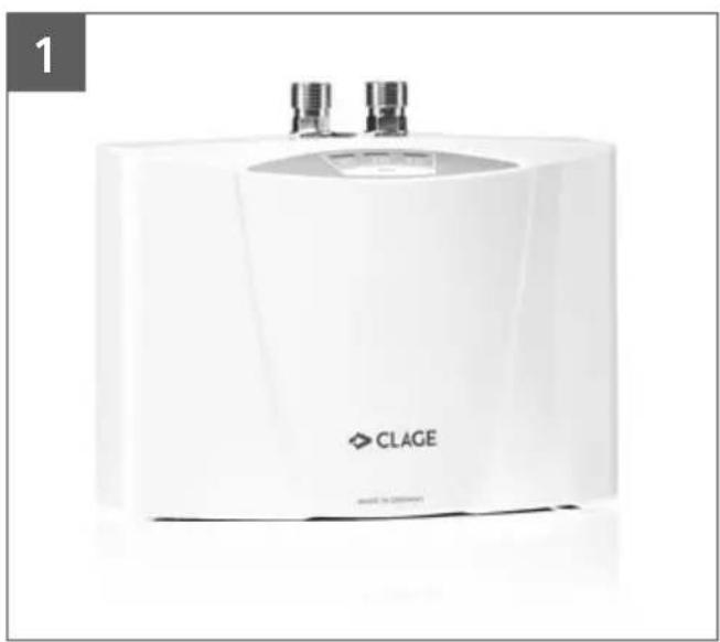 Clage MCX 3 - Description de l'appareil - 2