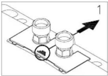 Clage MCX 3 - Cache à plaque signalétique - 1