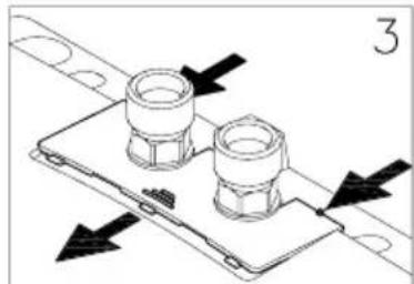 Clage MCX 3 - Pose du cache - 3