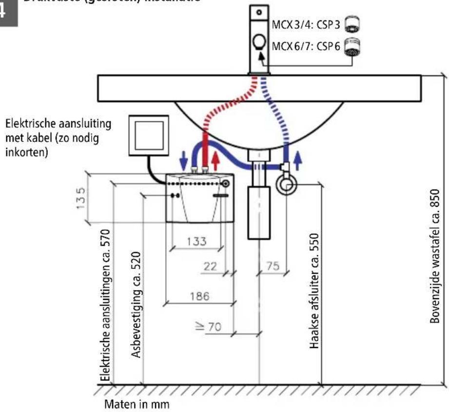 Clage MCX 3 - Montagevoorbeelden - 3