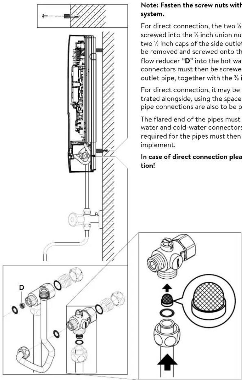 Clage DCX Next - Direct connection - 2