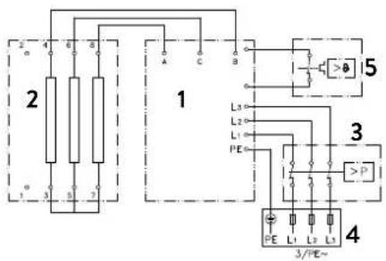 Clage DCX Next - Electrical connection - 1