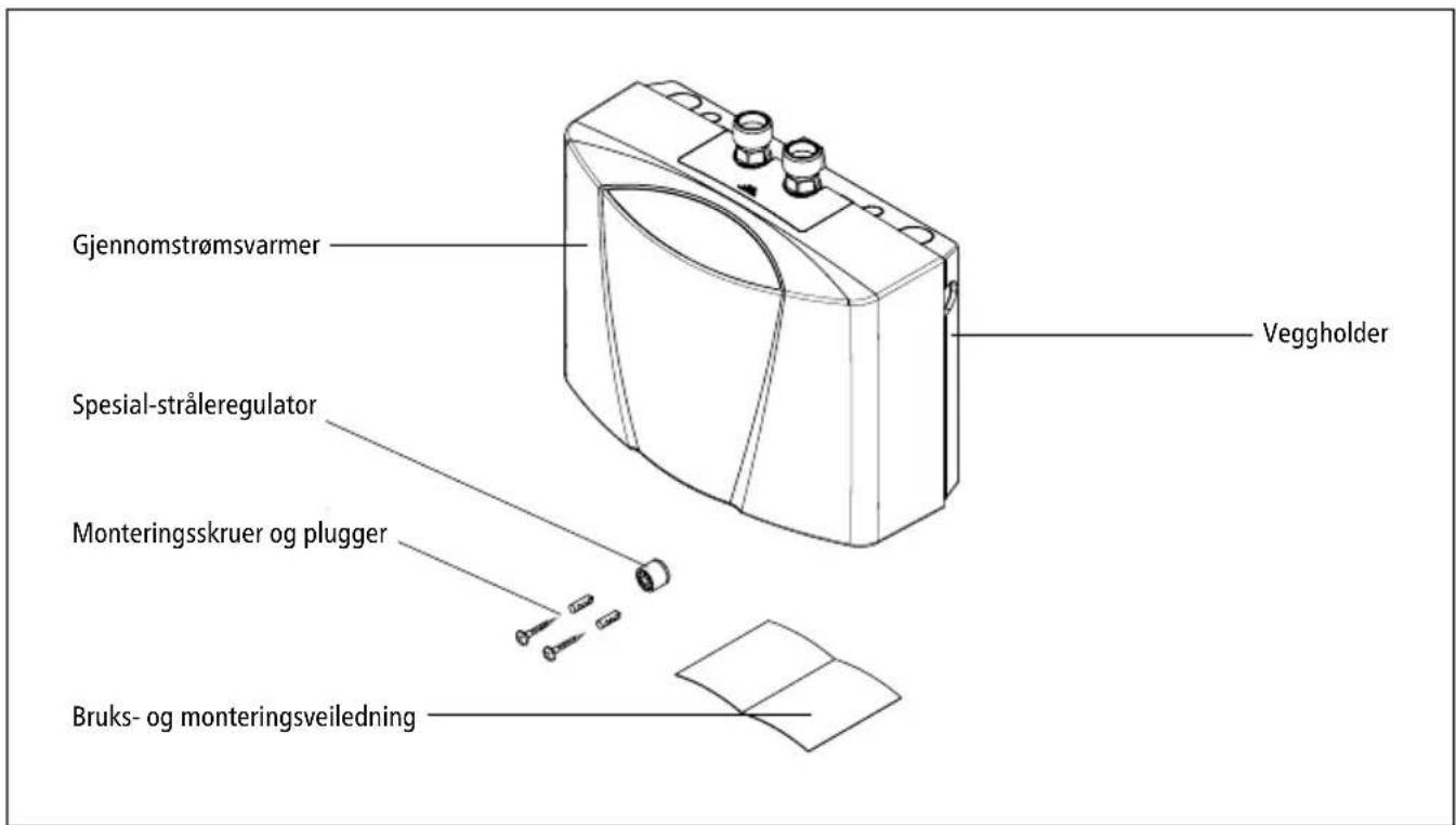 Clage M3 - Leveringsomfang - 1