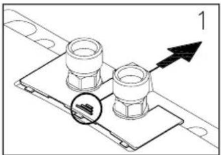 Clage M3 - Abnehmen der Blende - 1