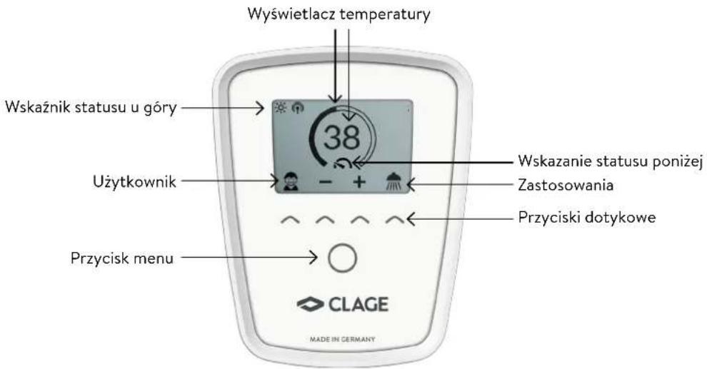 Clage DEX Next - Widok główny - 1