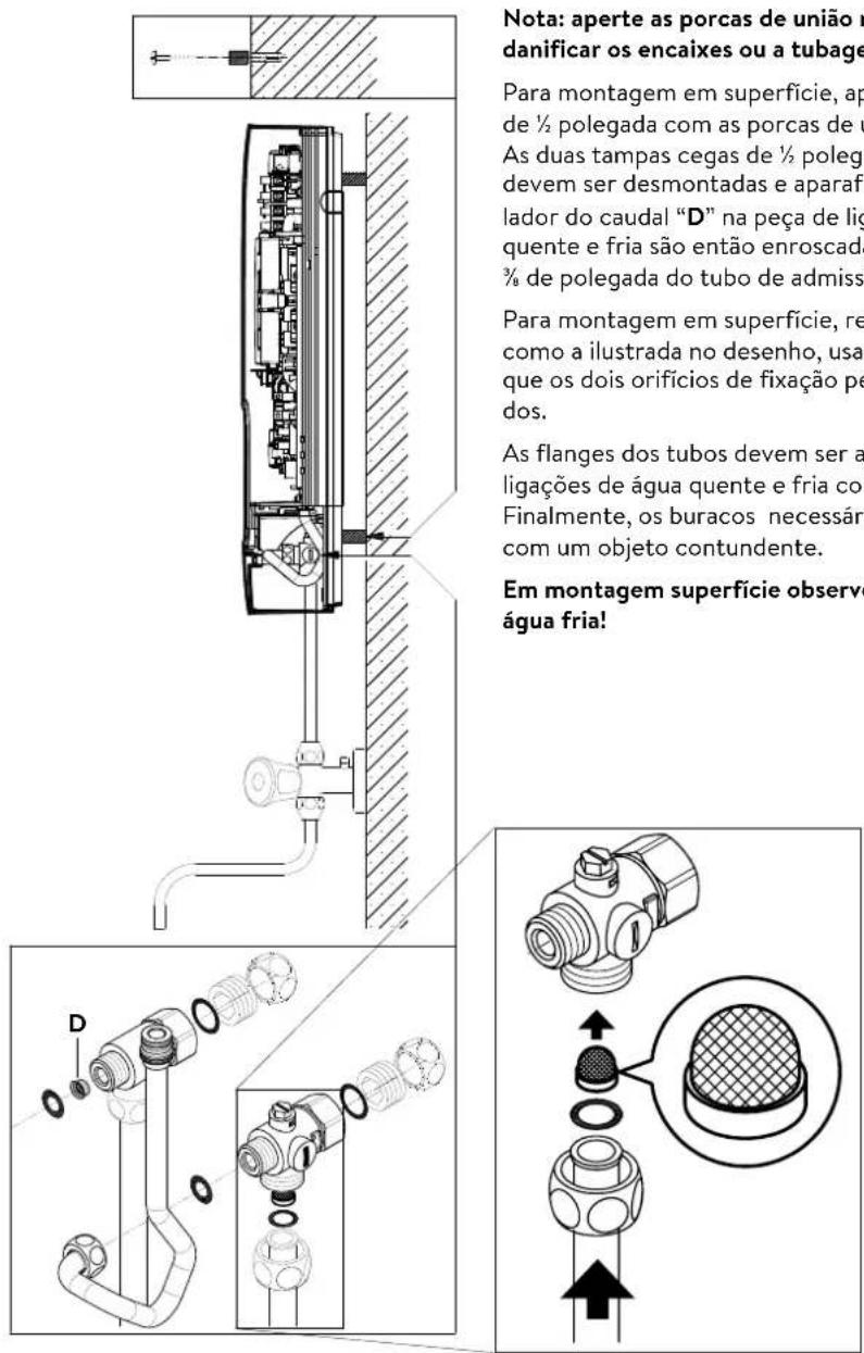 Clage DEX Next - Montagem saliente - 1