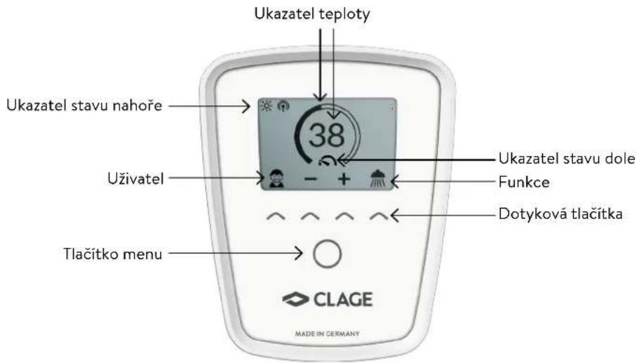 Clage DEX Next - Základní zobrazení - 1