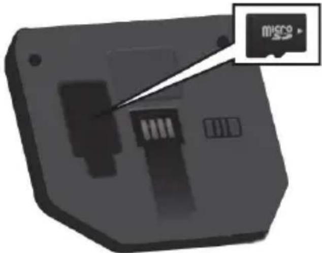 PeakTech 5600 - Insérer la carte SD - 1