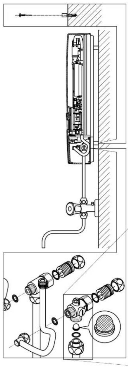 Clage DSX Touch - Montaje del forjado - 1