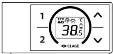 Clage DSX Touch - Pilot zdalnego sterowania - 1